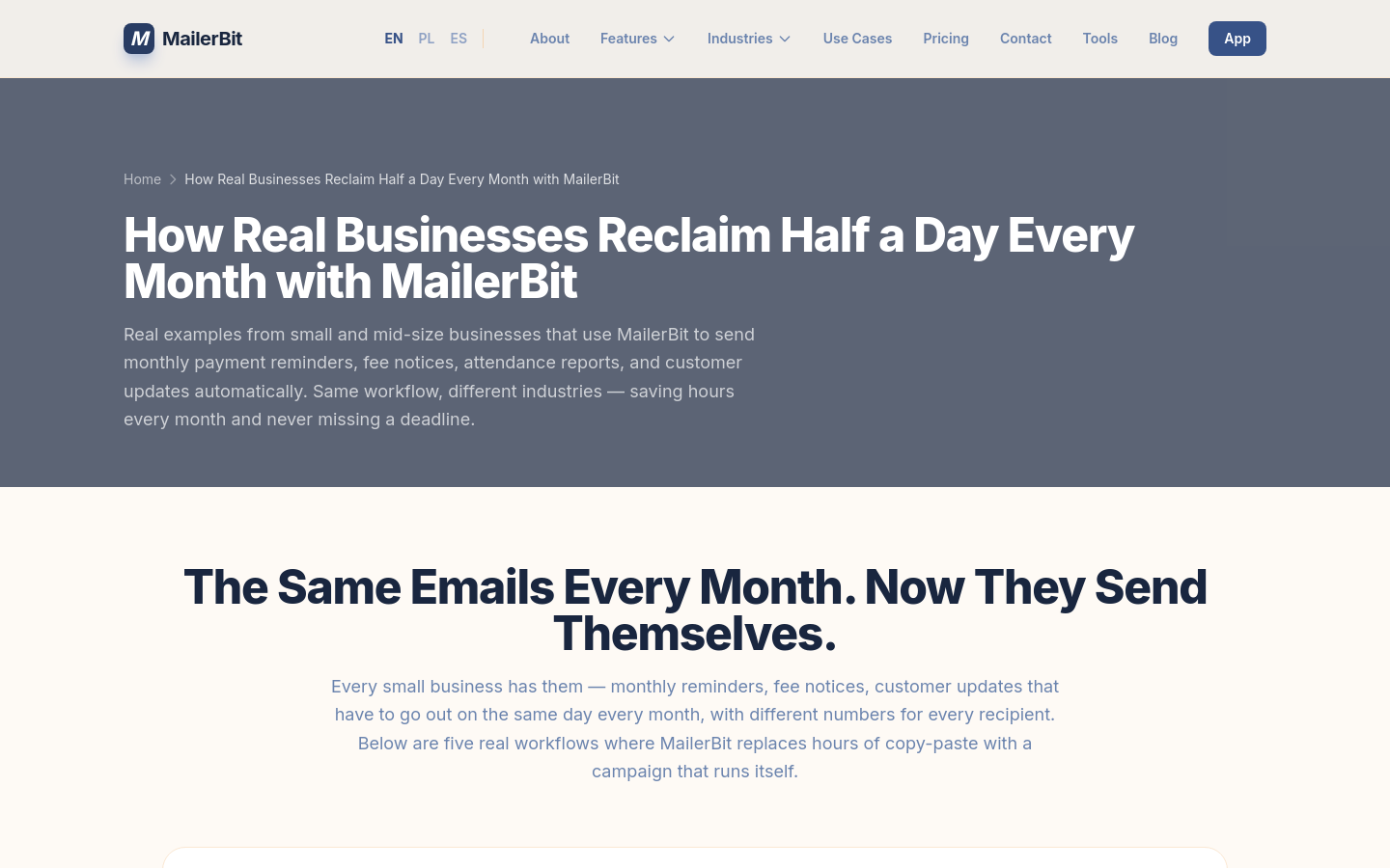 Use Cases