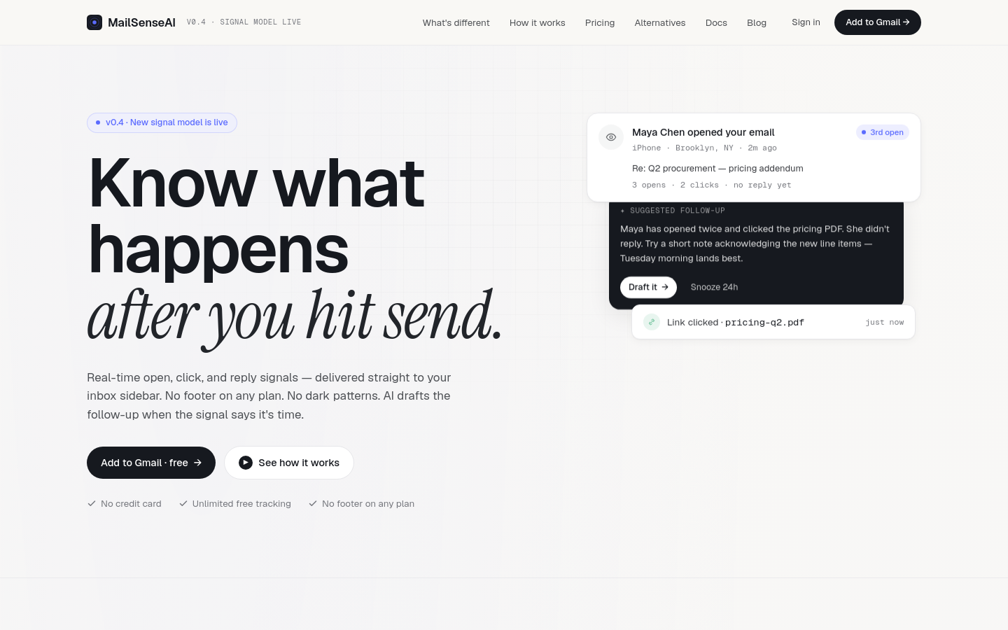 Captured Homepage / Lander