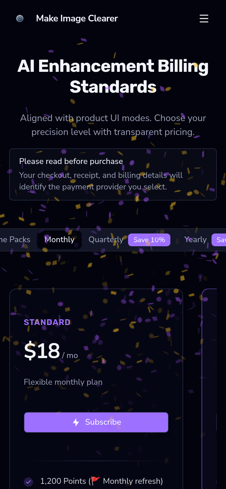 Pricing