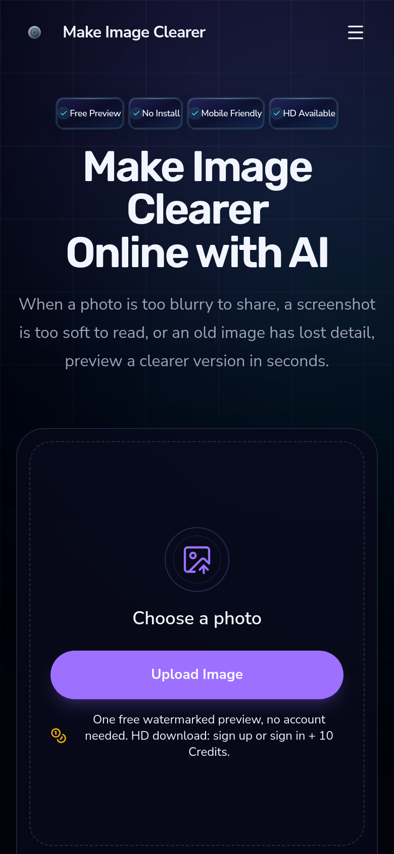 Homepage / Lander
