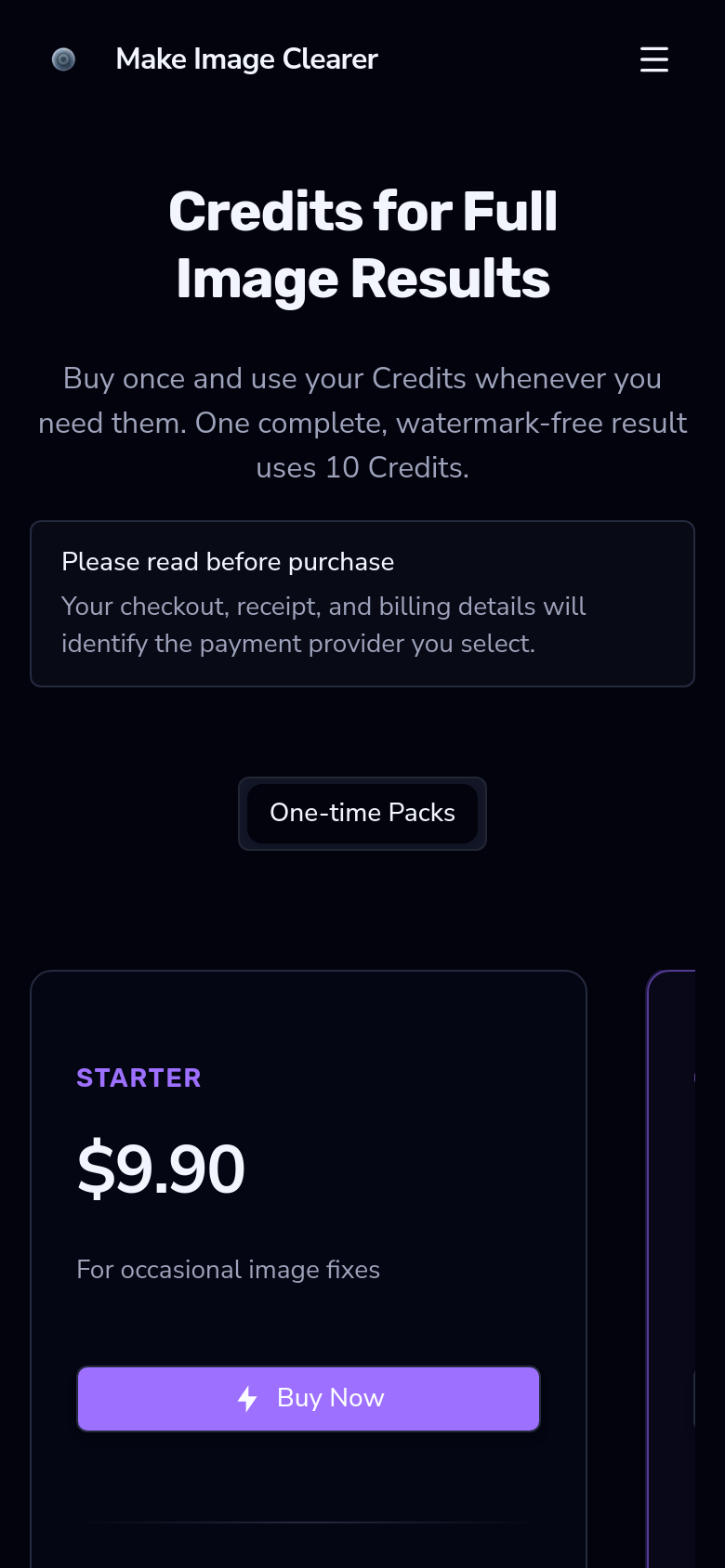 Pricing