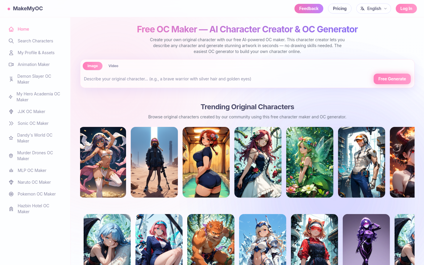 Captured Homepage / Lander