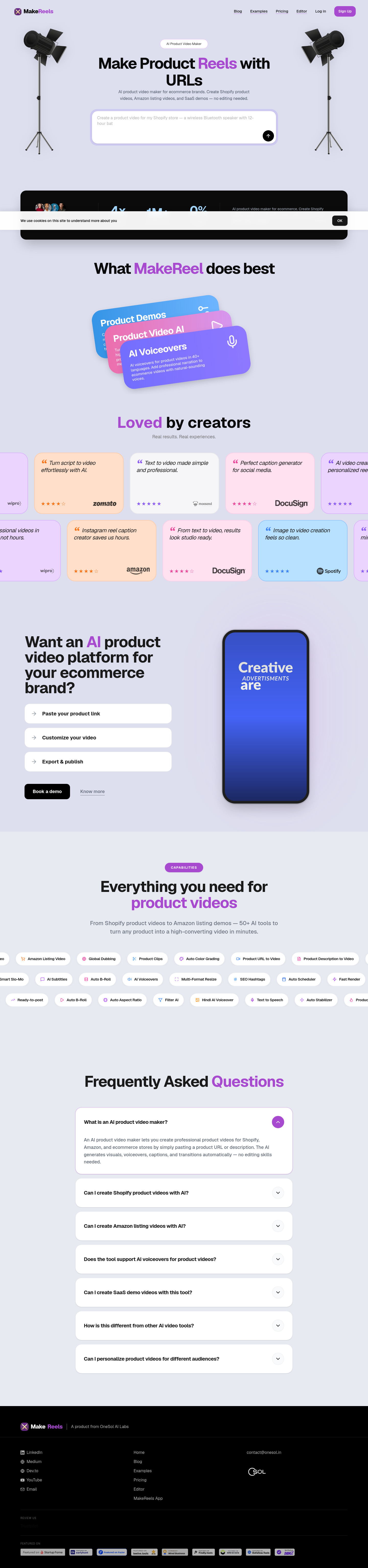 makereels.in — 