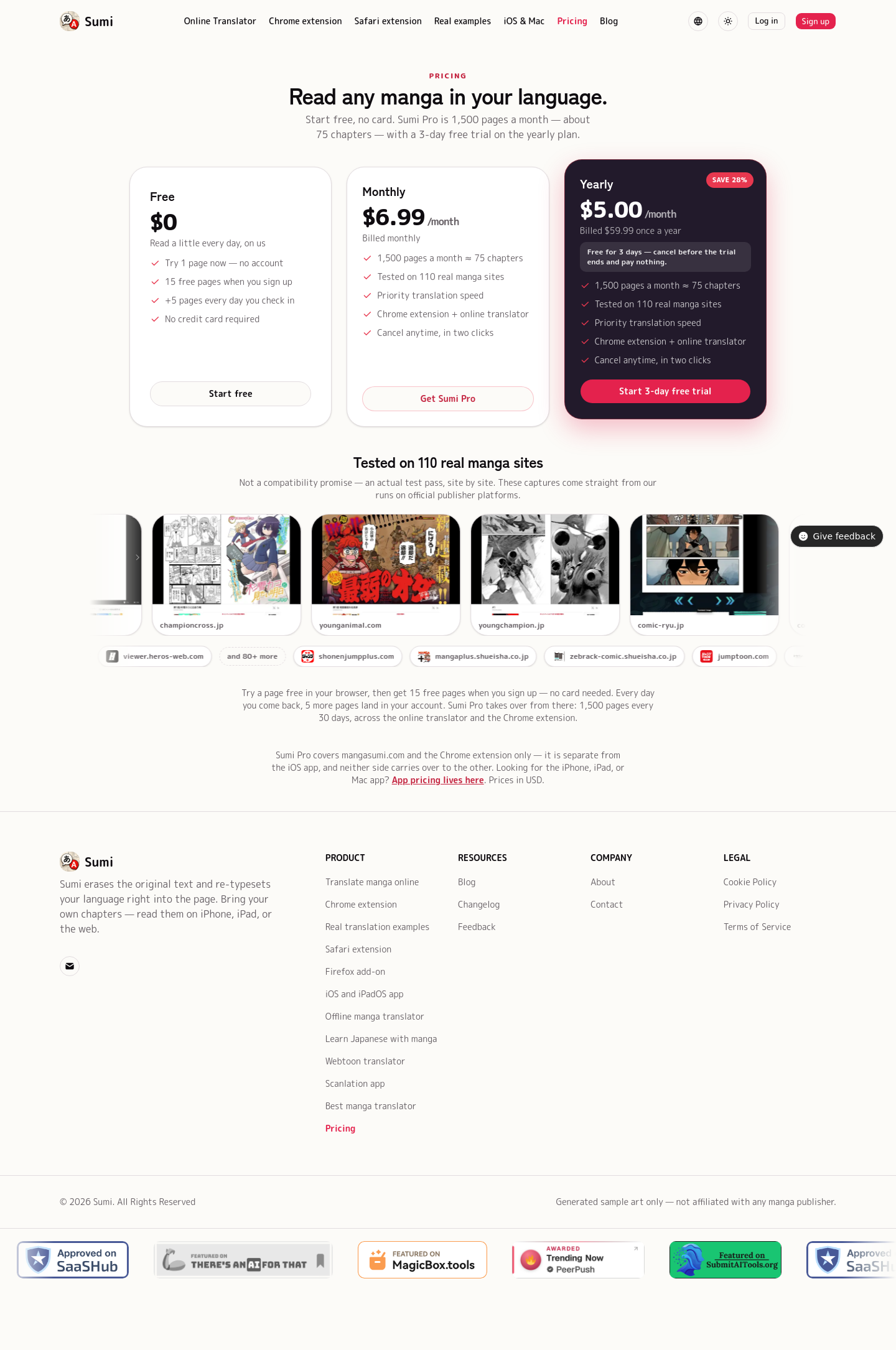 No credit card element