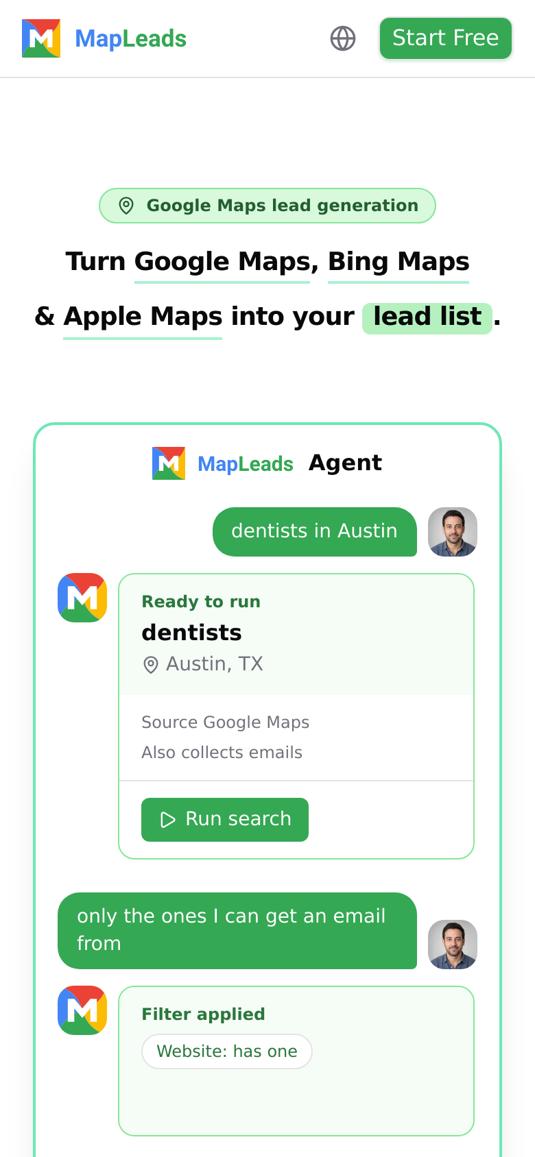 Homepage / Lander