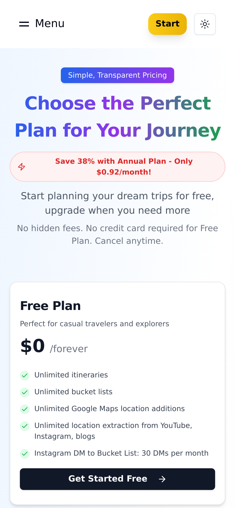 Pricing