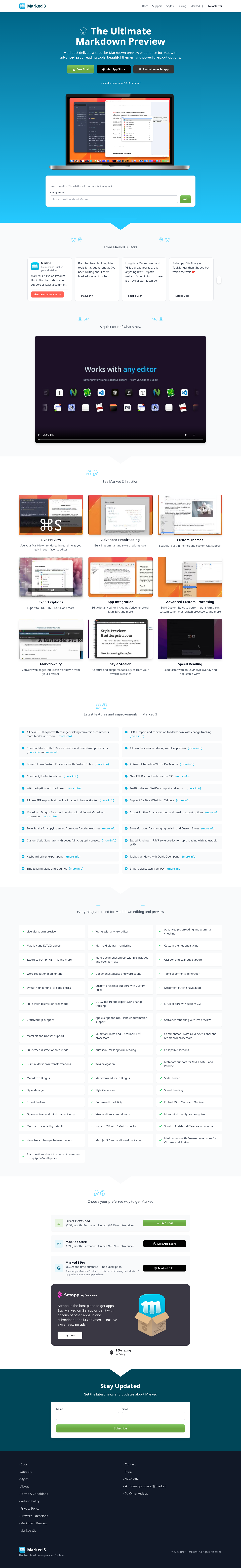 markedapp.com section