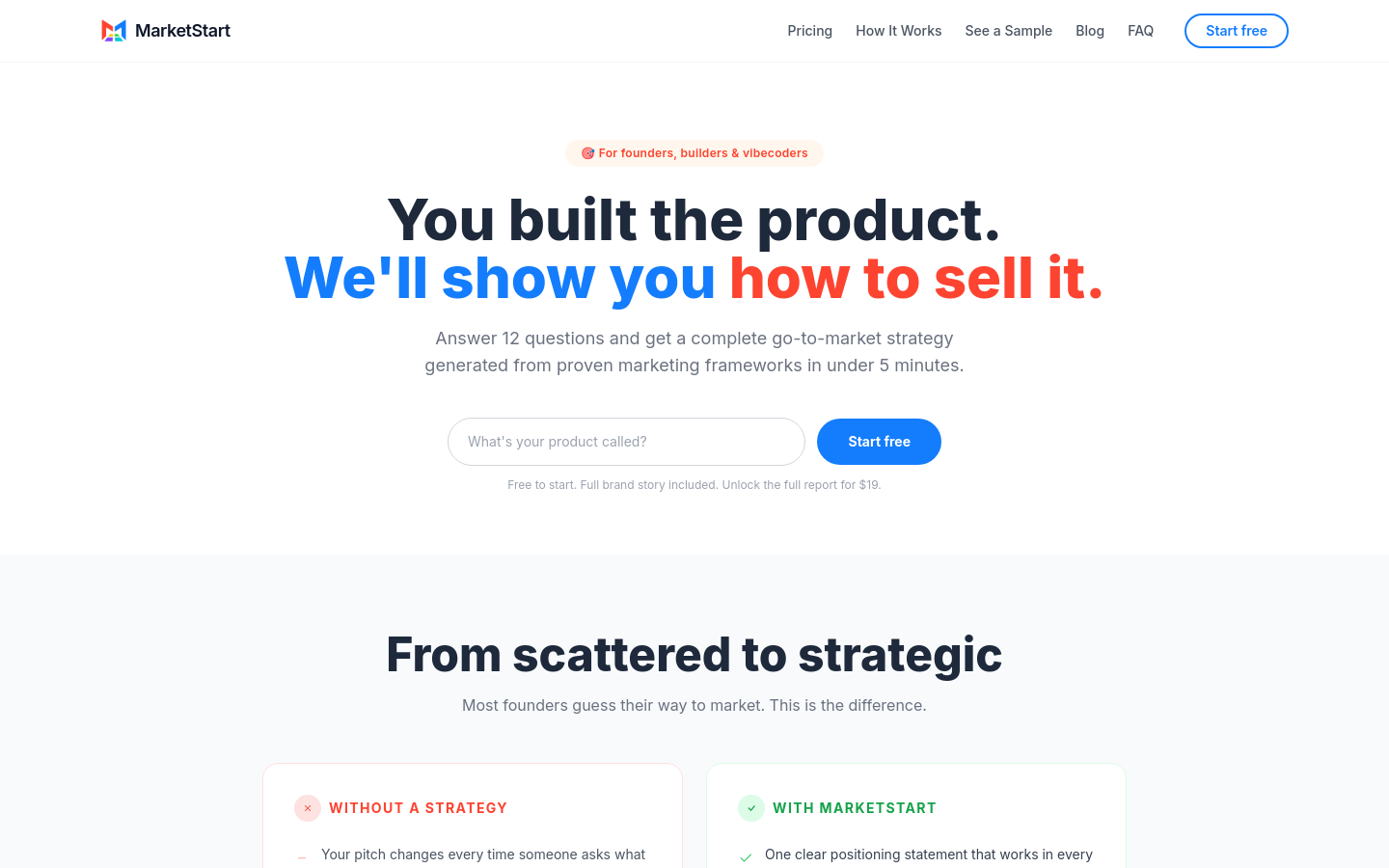 Captured Homepage / Lander