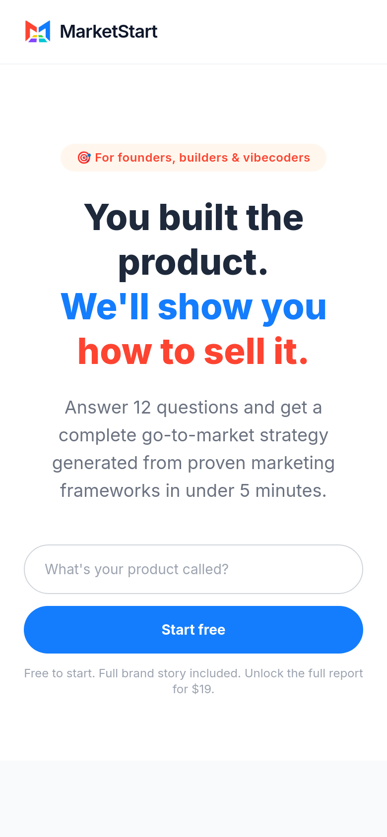 Homepage / Lander
