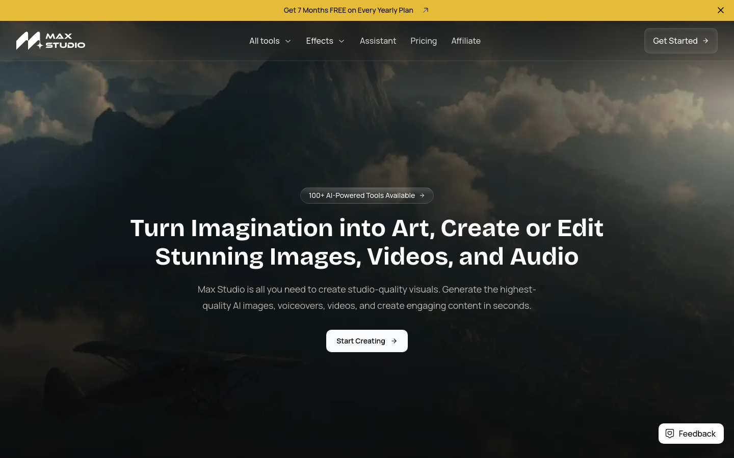 Captured Homepage / Lander