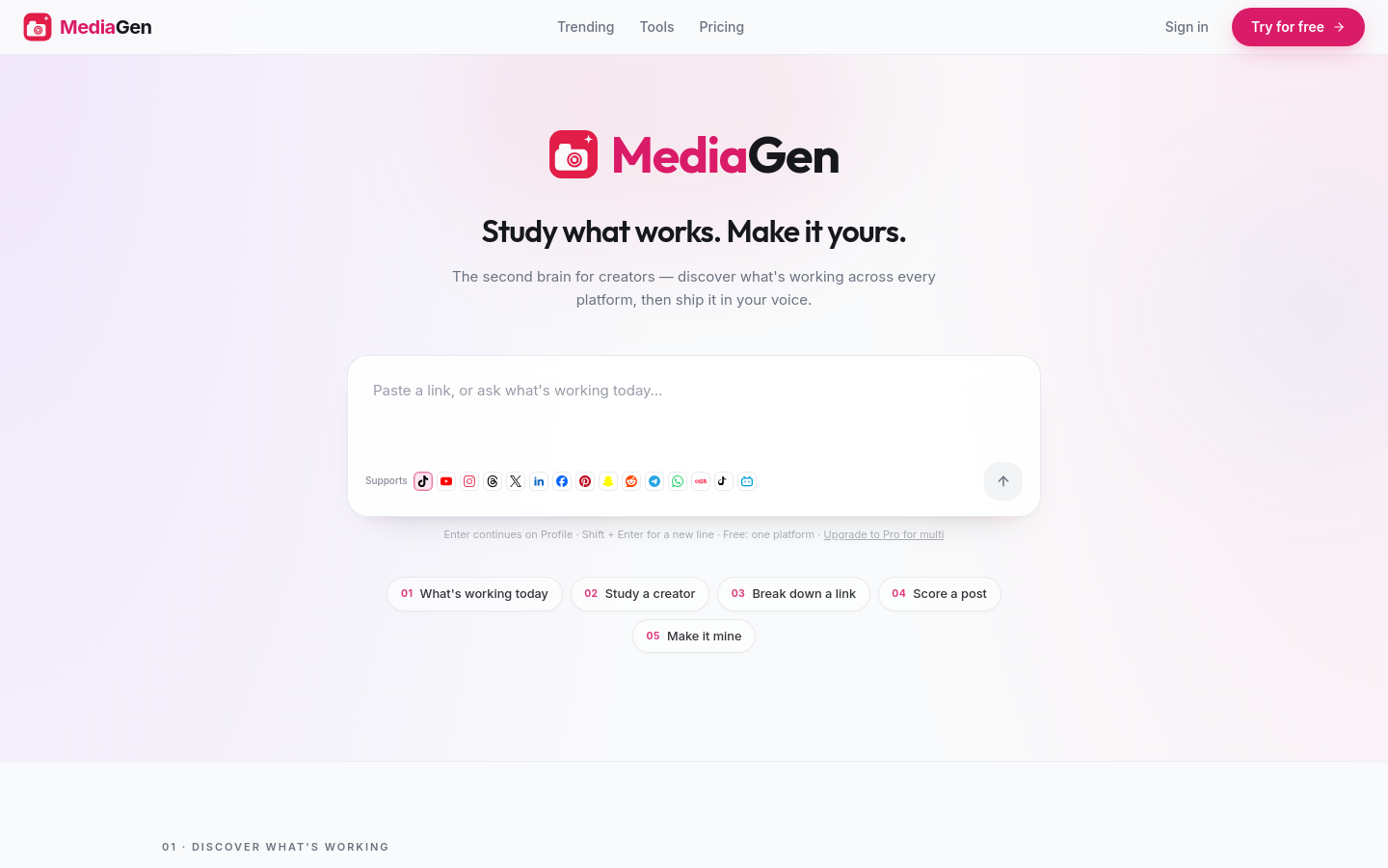 Captured Homepage / Lander