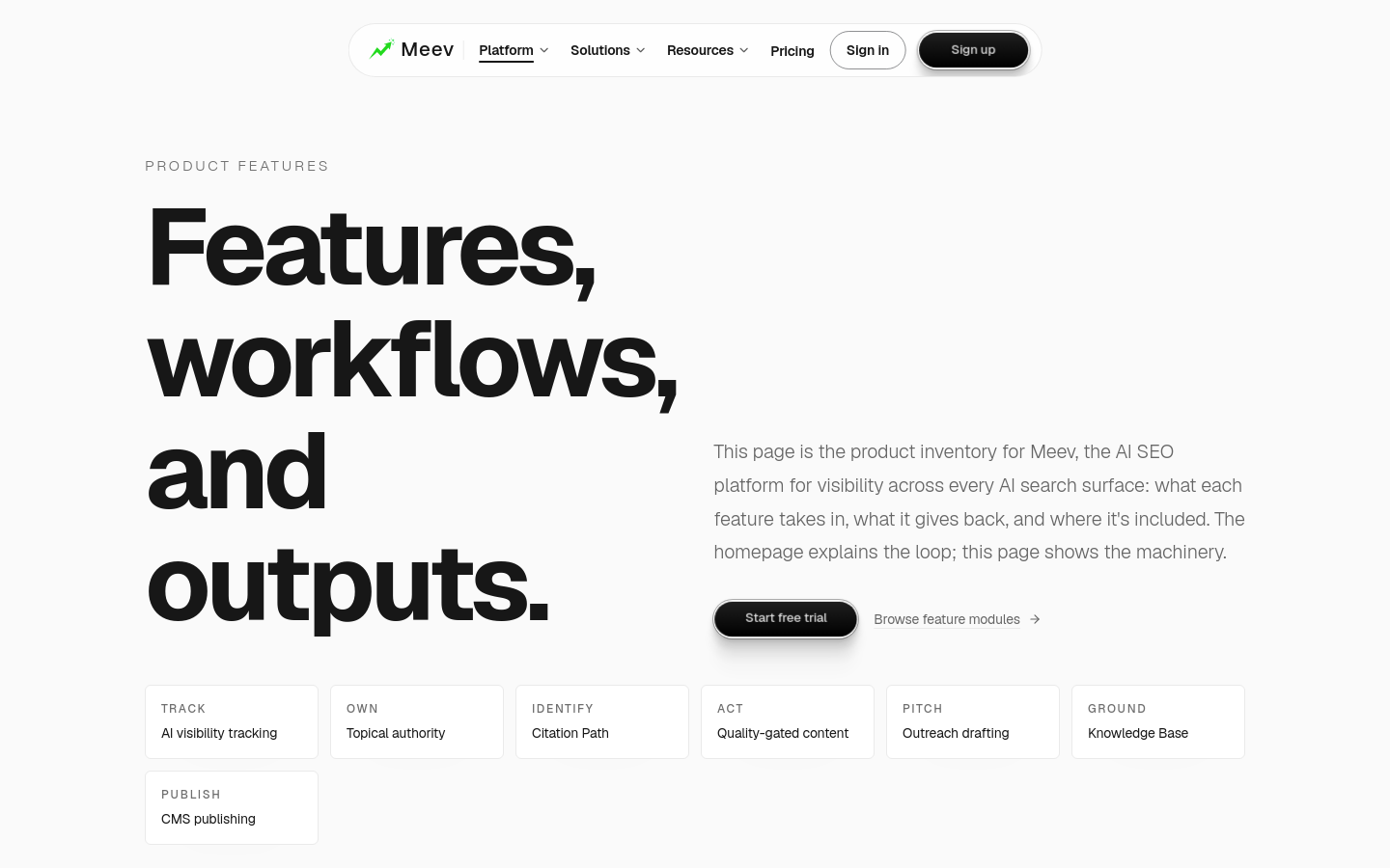 Features