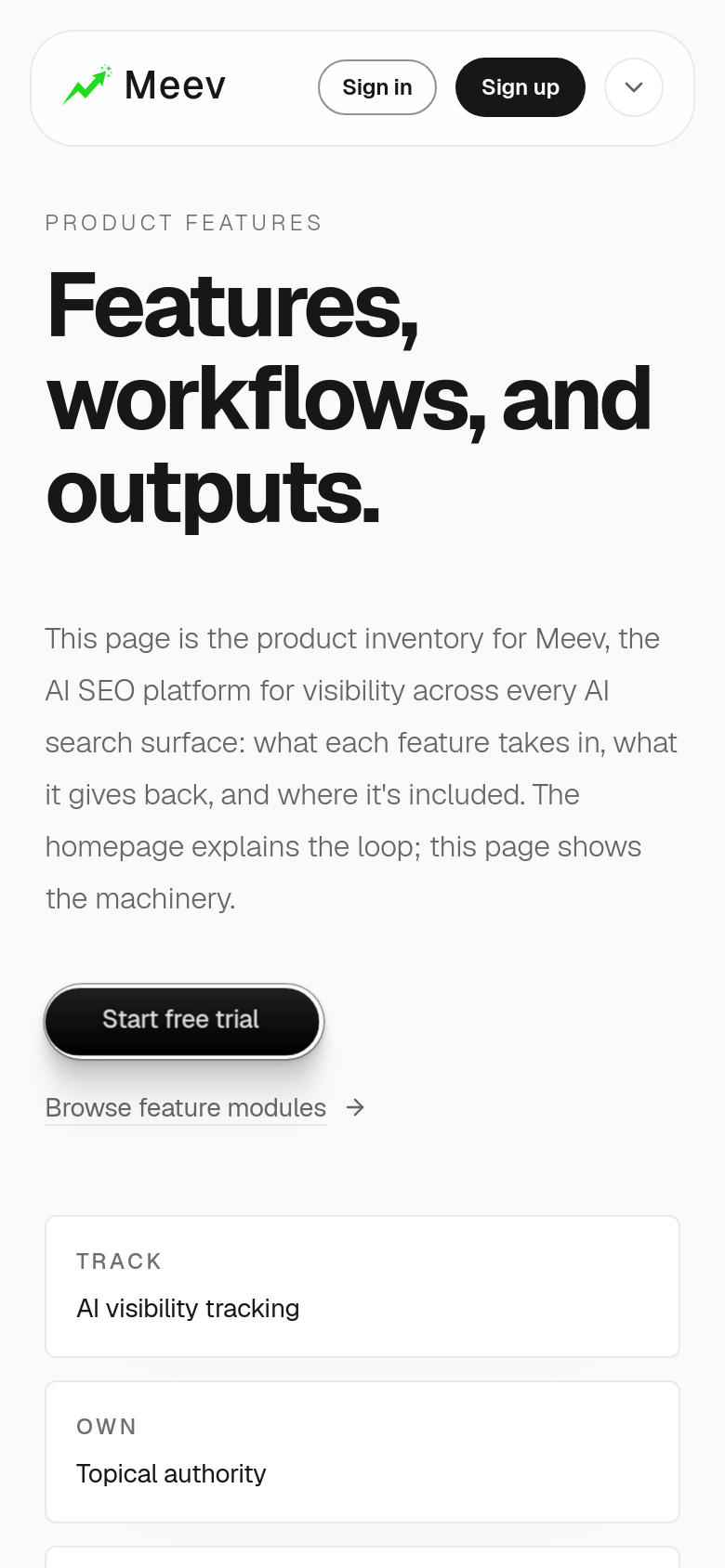 Features