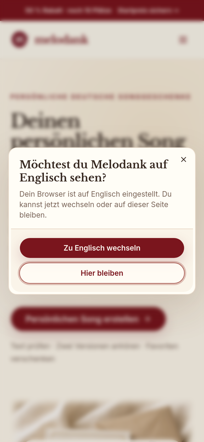 Homepage / Lander