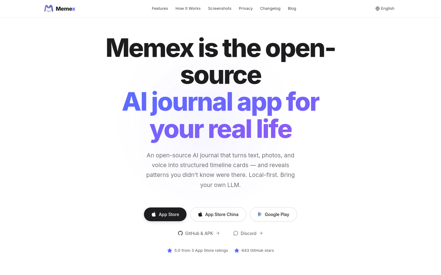 Above-the-fold capture of memexlab.ai