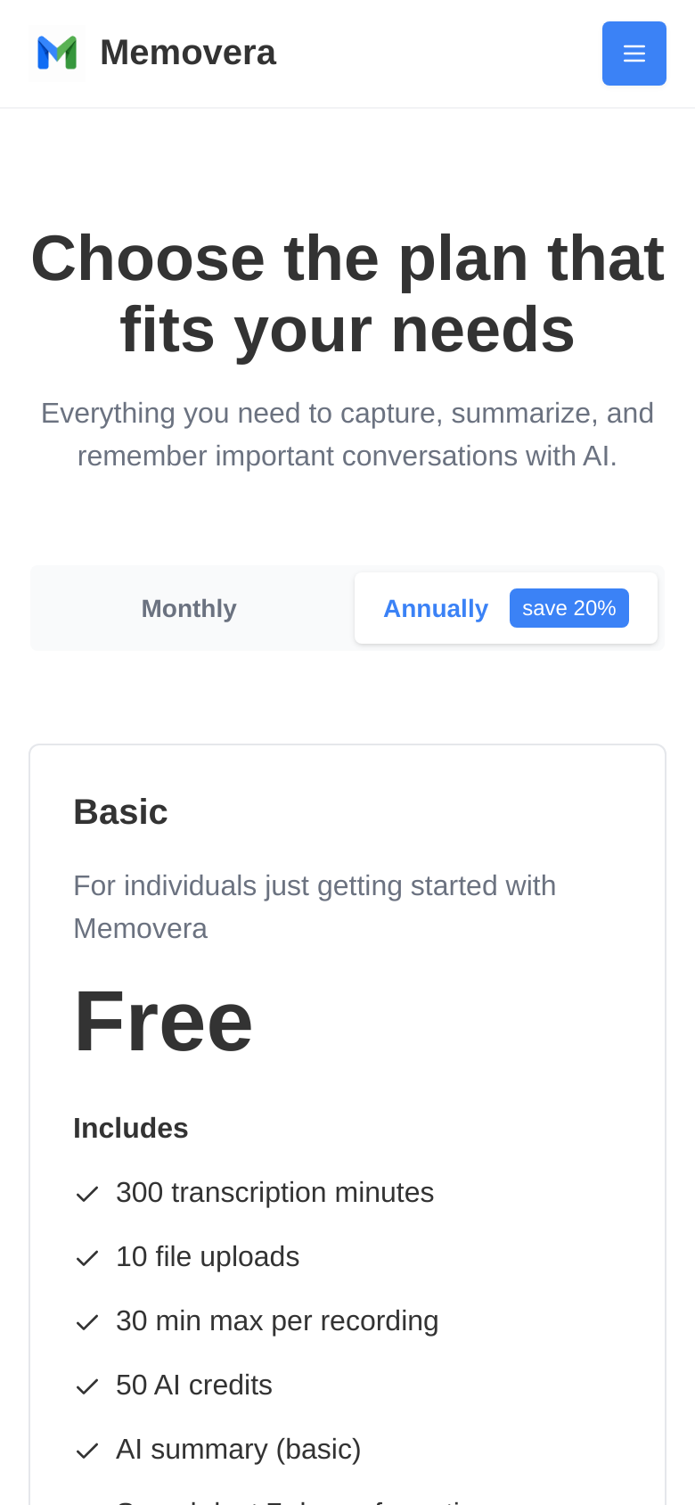 Pricing