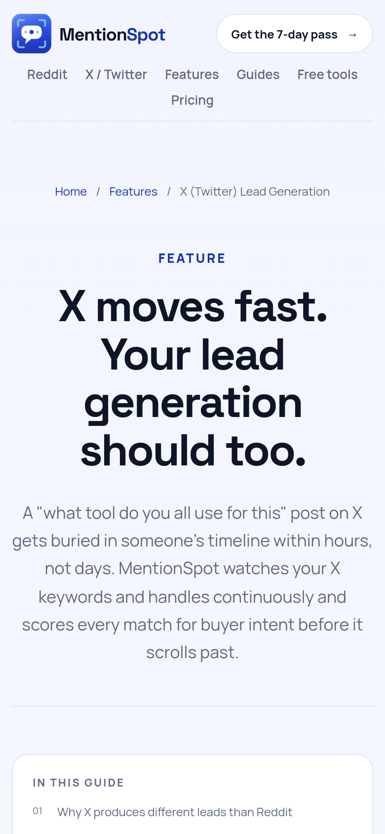 X Lead Generation