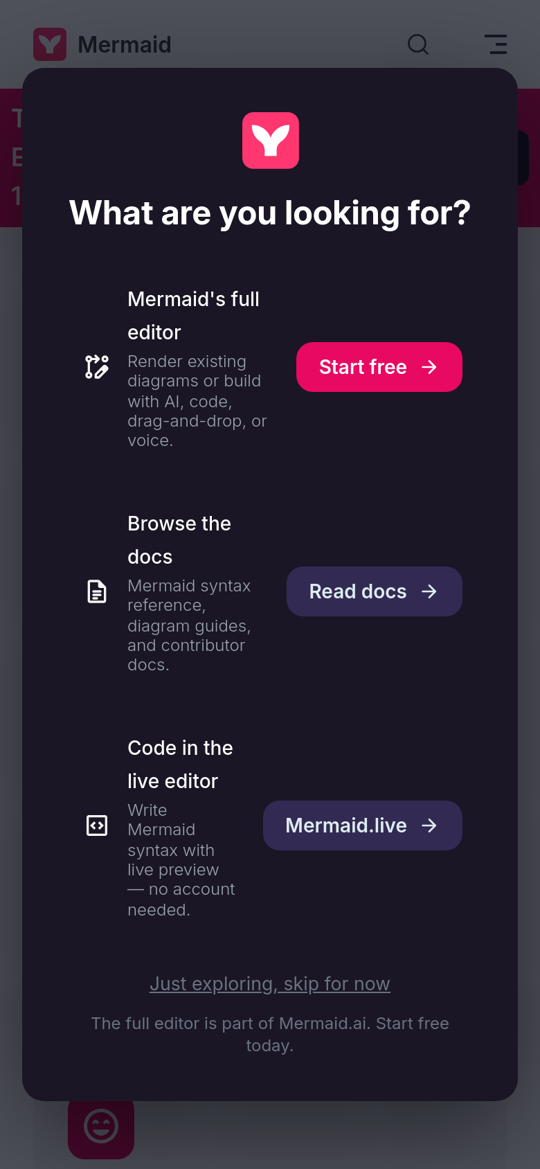 Homepage / Lander