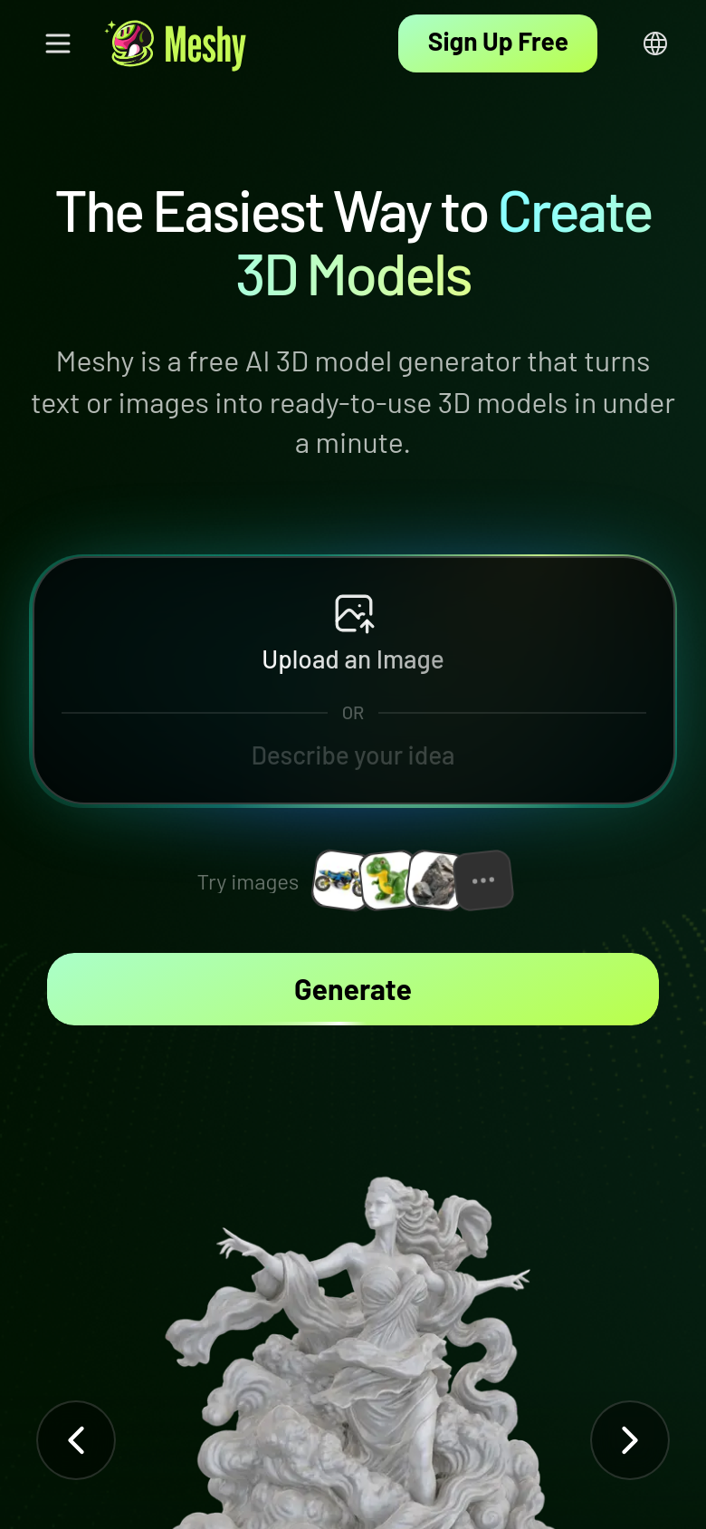 Homepage / Lander