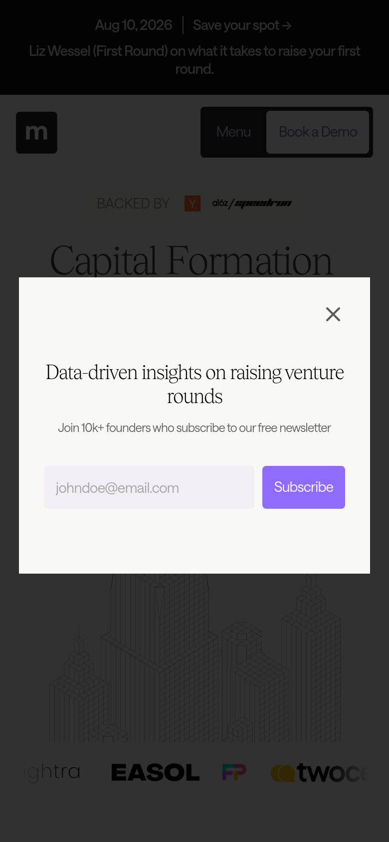 Homepage / Lander