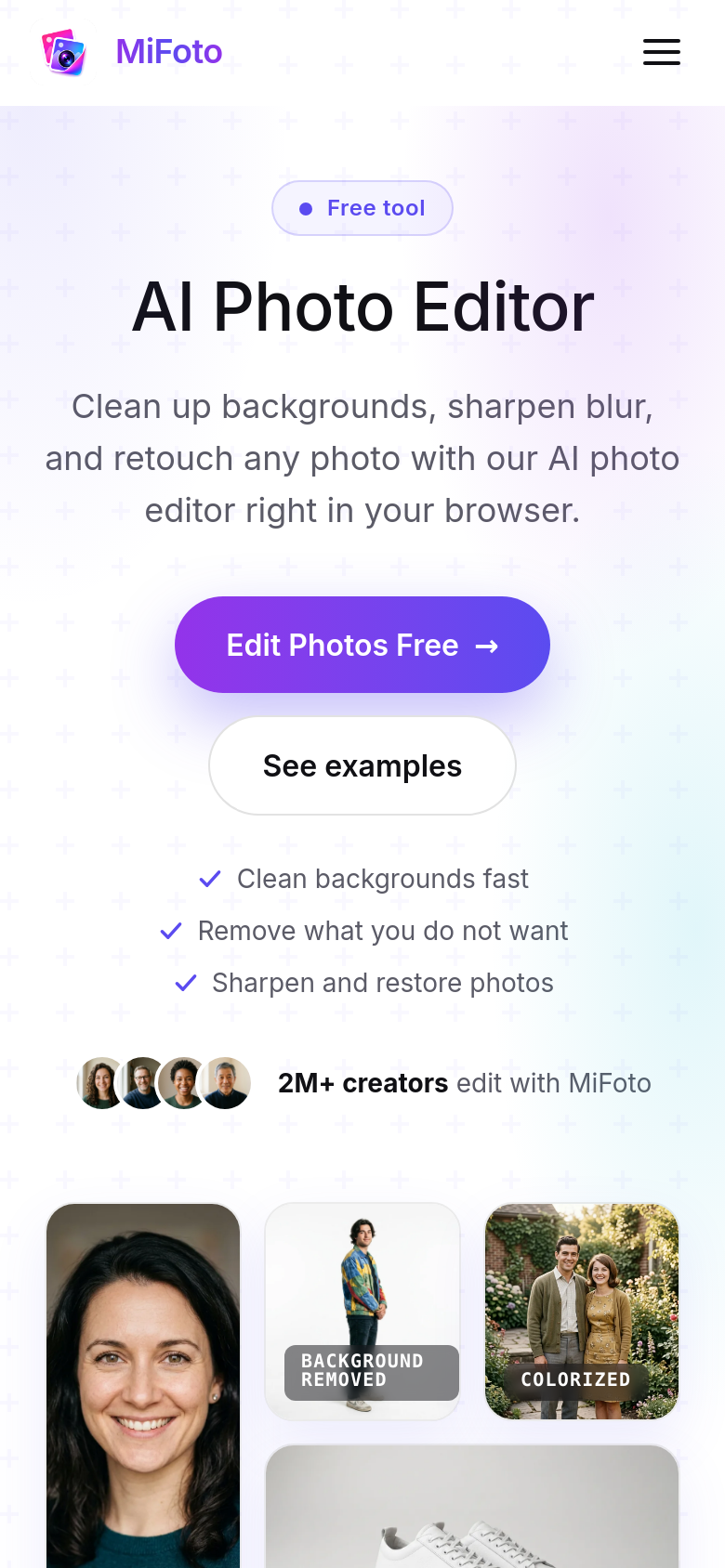 Homepage / Lander