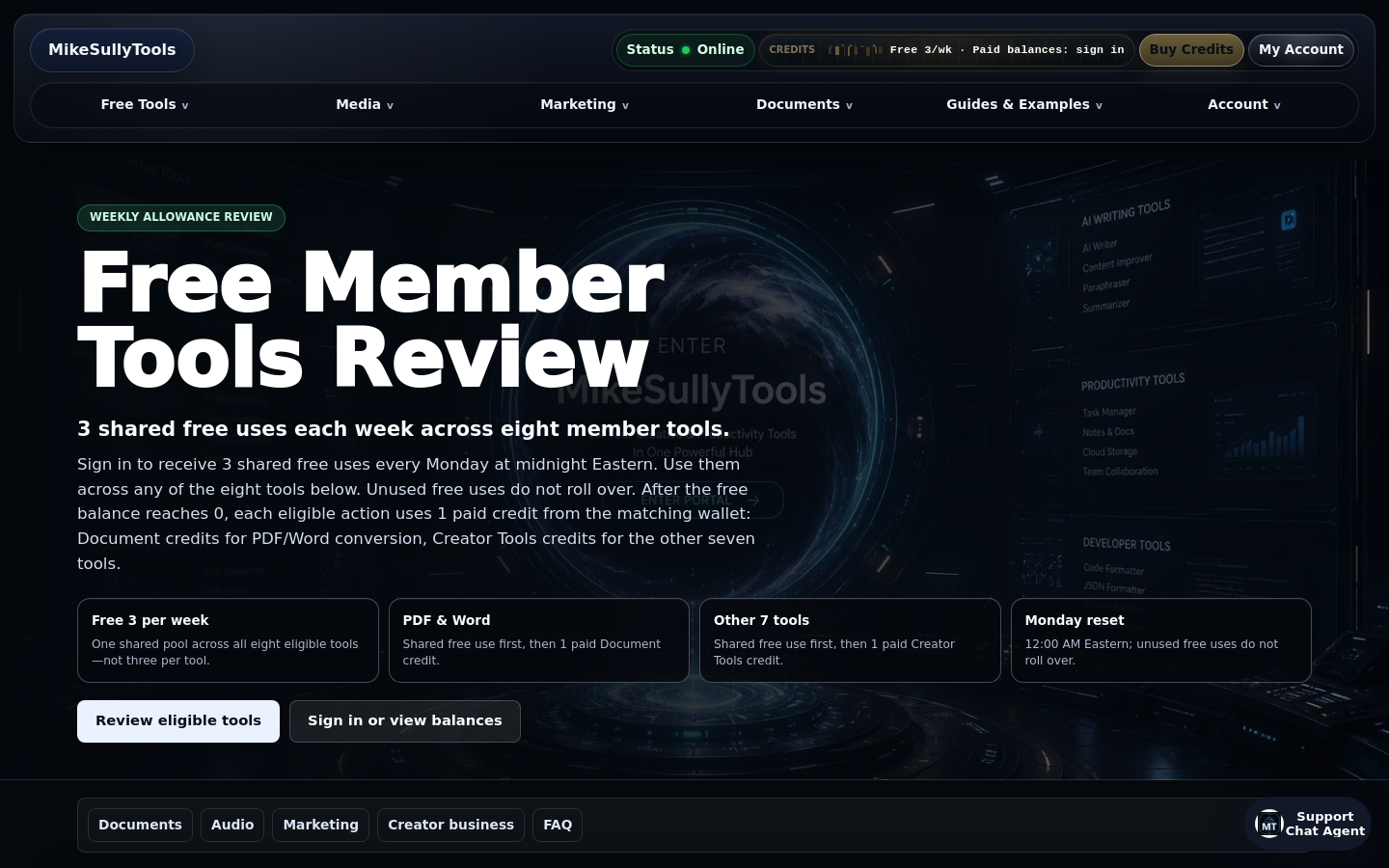 Captured Free Member Tools.Html