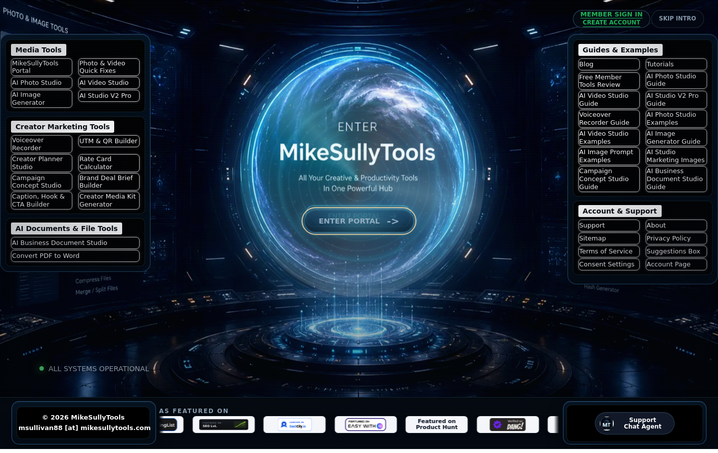 mikesullytools.com — 