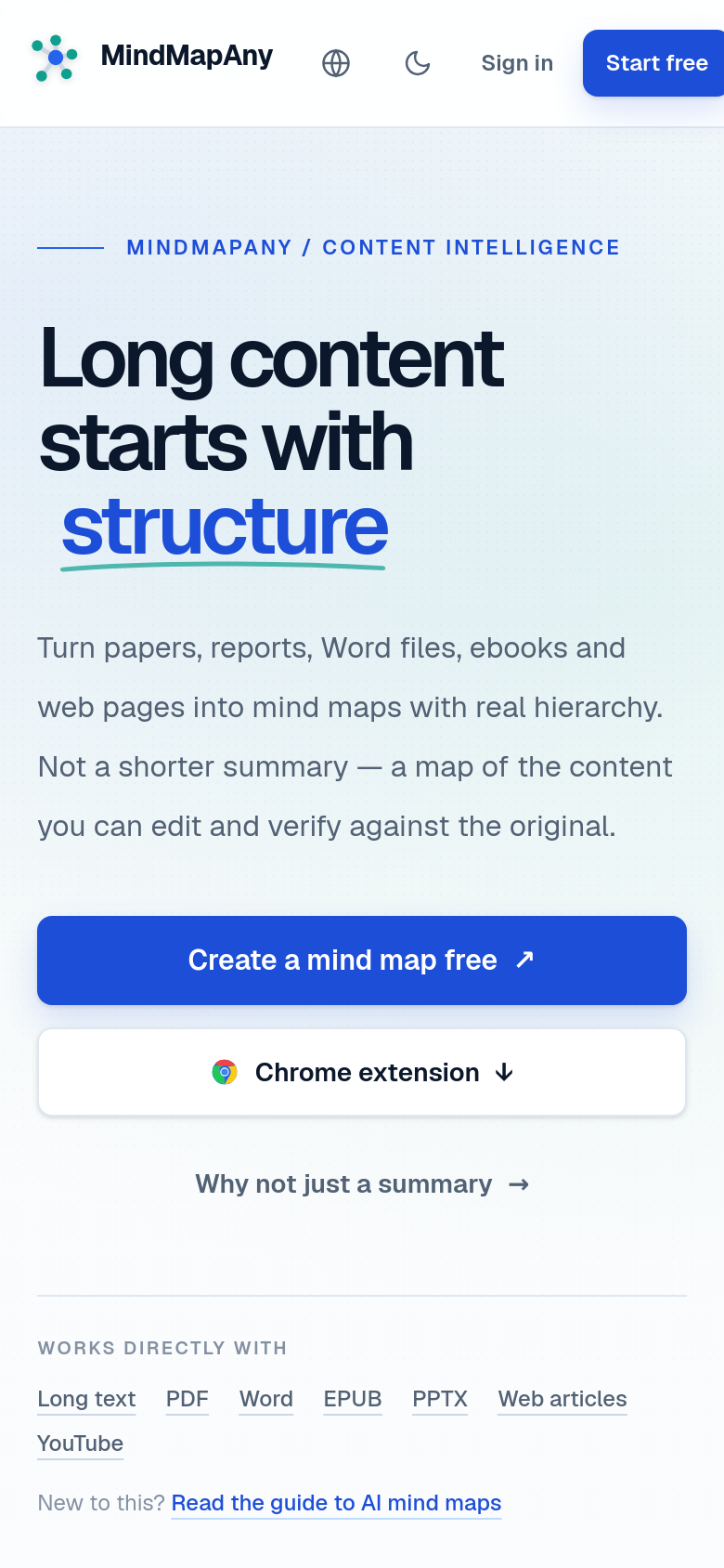Homepage / Lander
