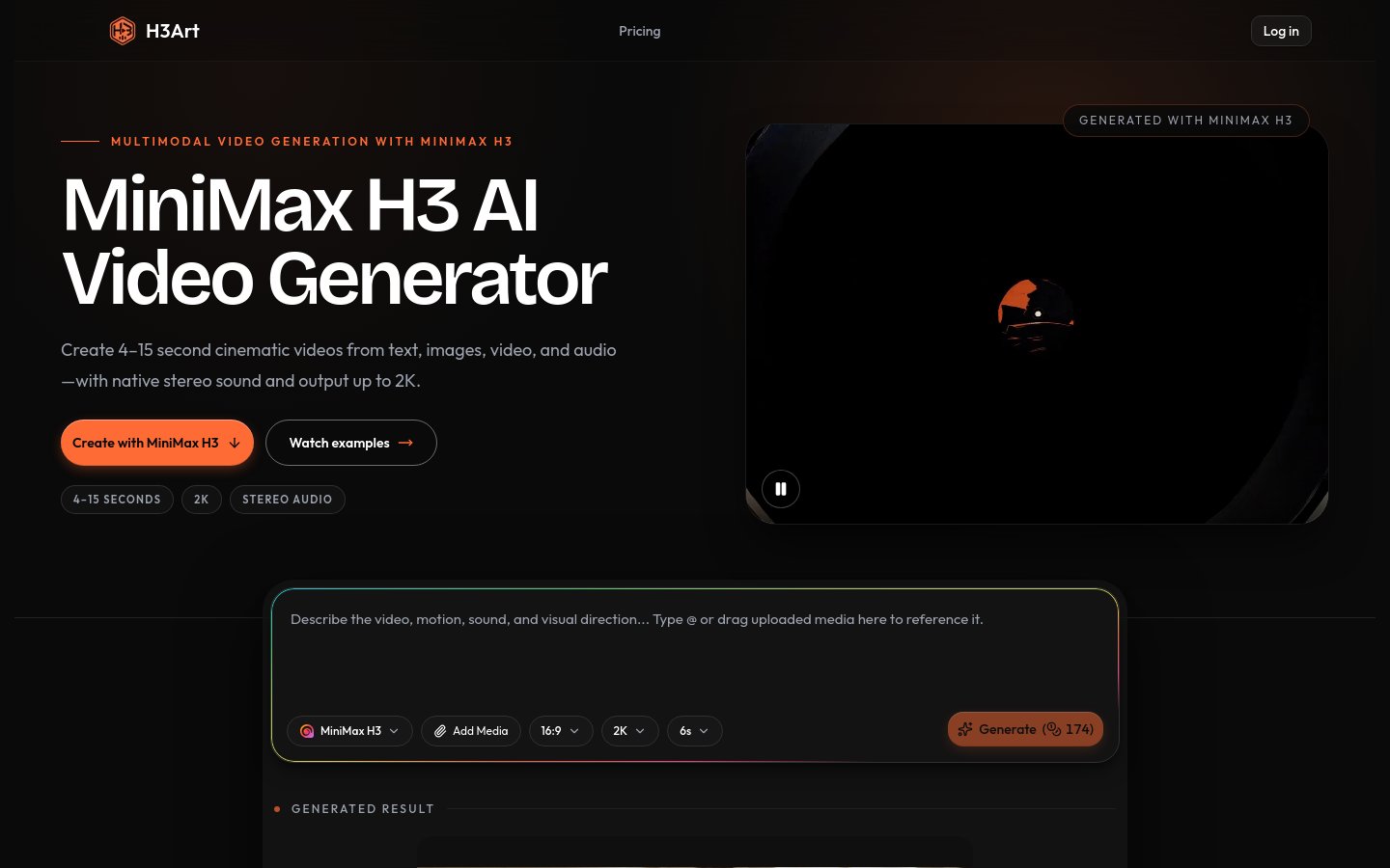 Captured Homepage / Lander