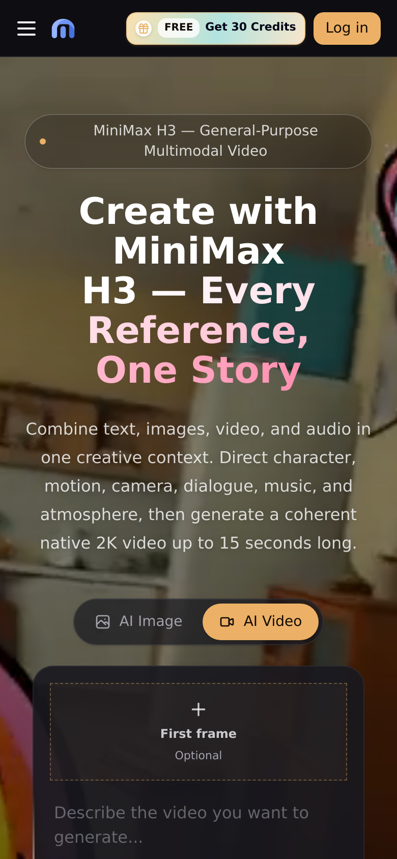 Homepage / Lander
