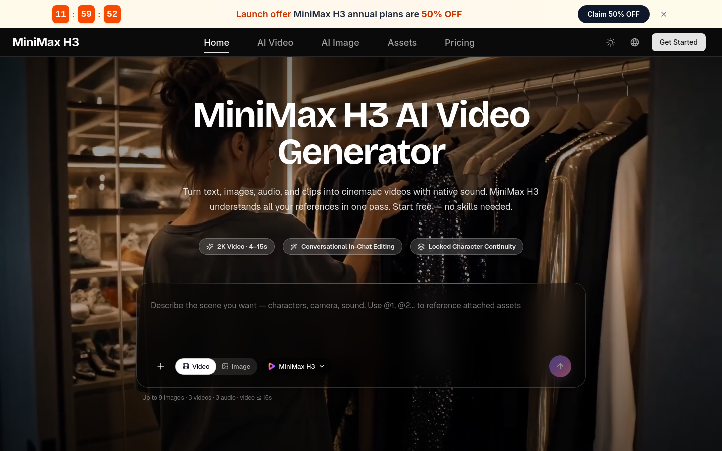 Captured Homepage / Lander