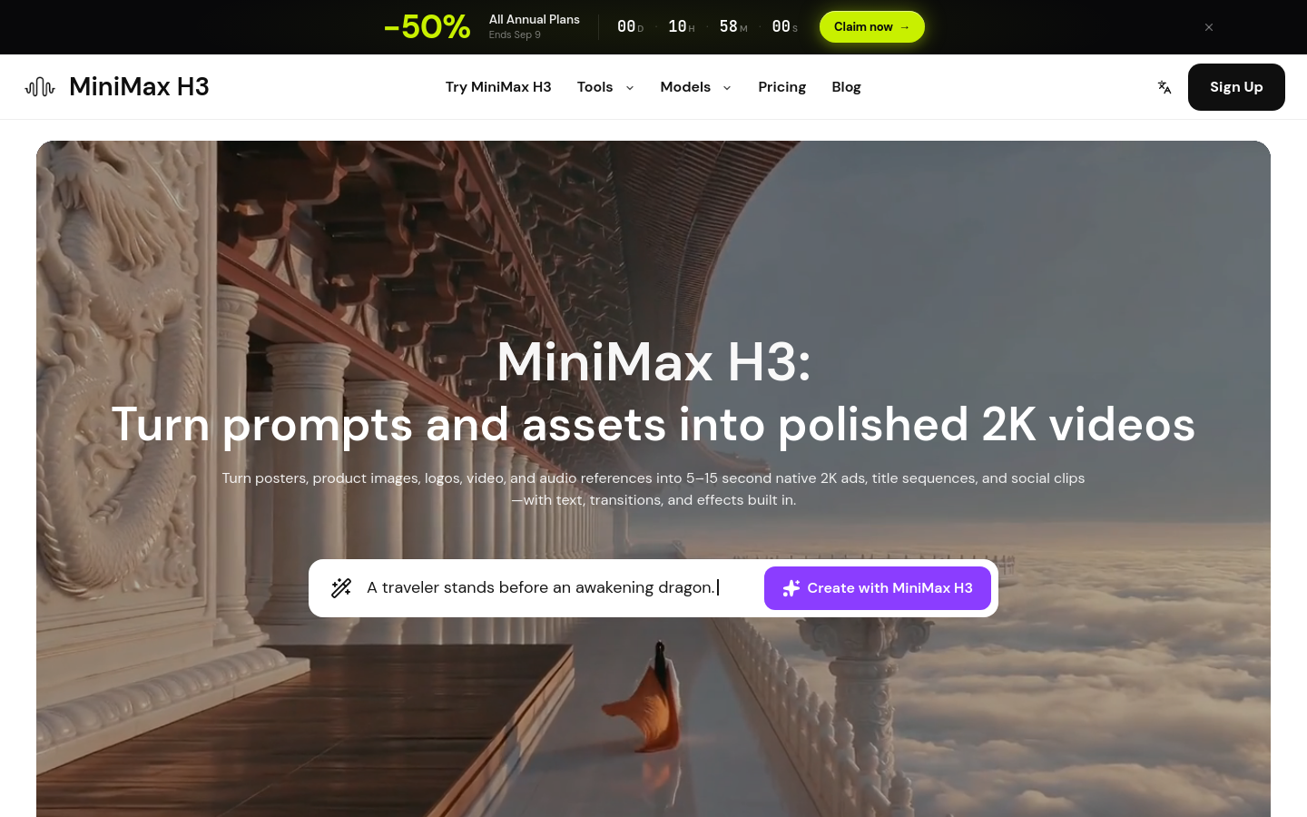 Captured Homepage / Lander