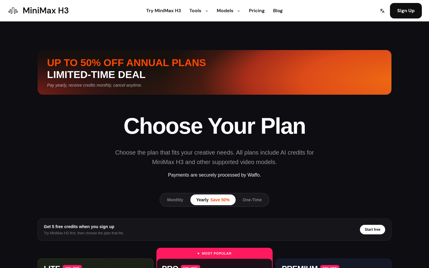 Pricing