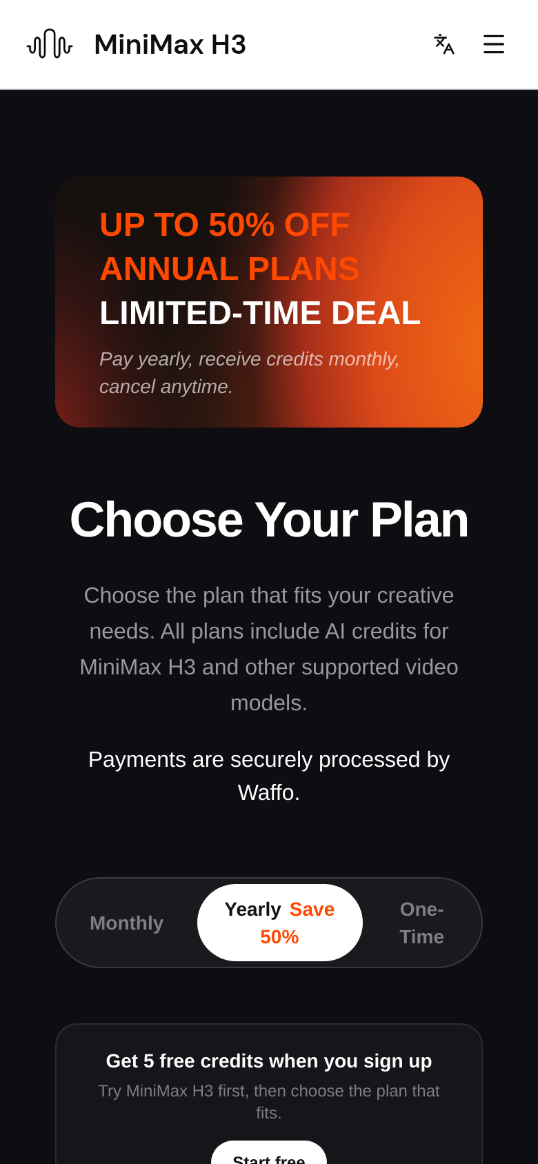 Pricing