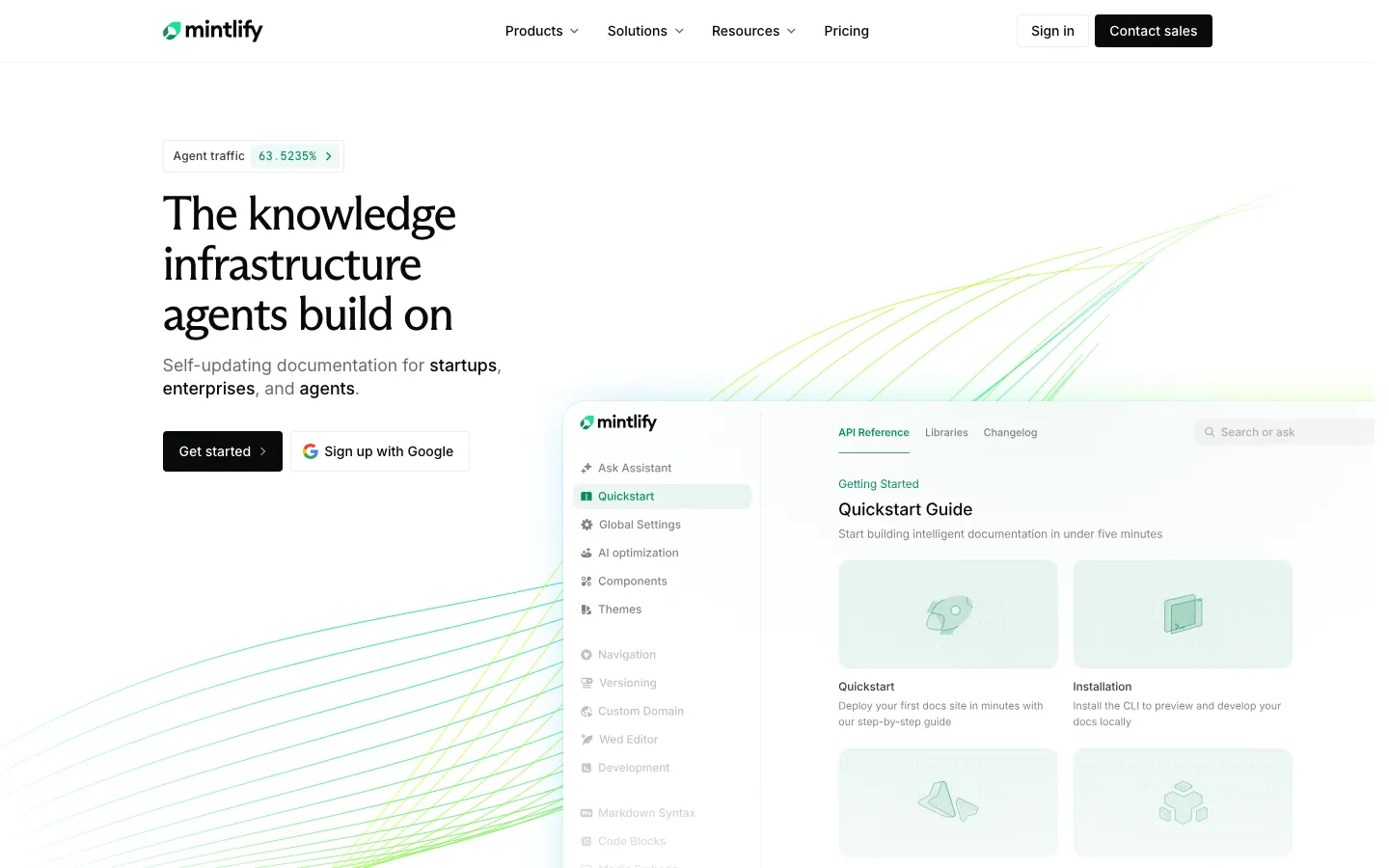 Captured Homepage / Lander