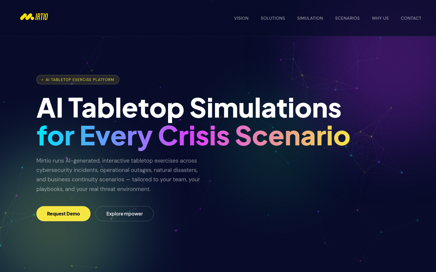 Captured Homepage / Lander