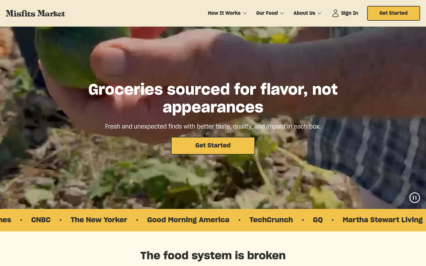 Captured Homepage / Lander