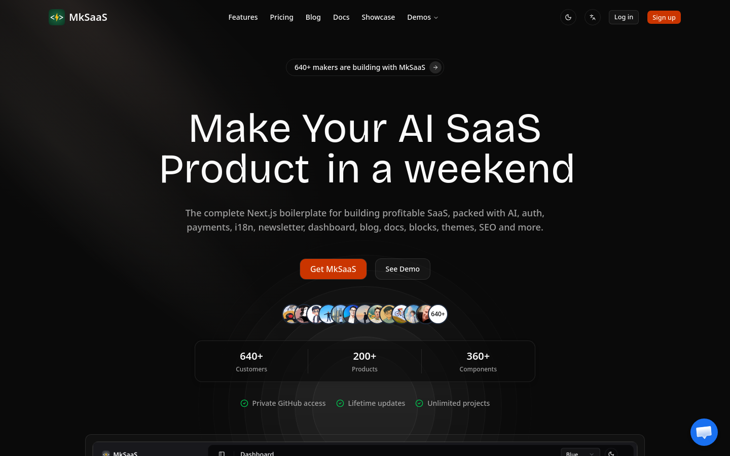 Captured Homepage / Lander
