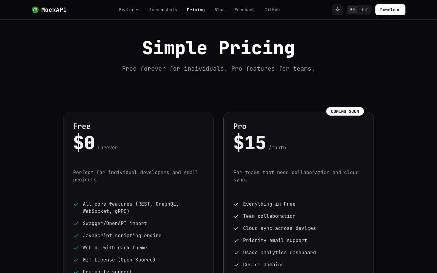 Pricing