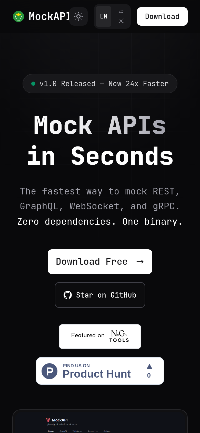 Homepage / Lander