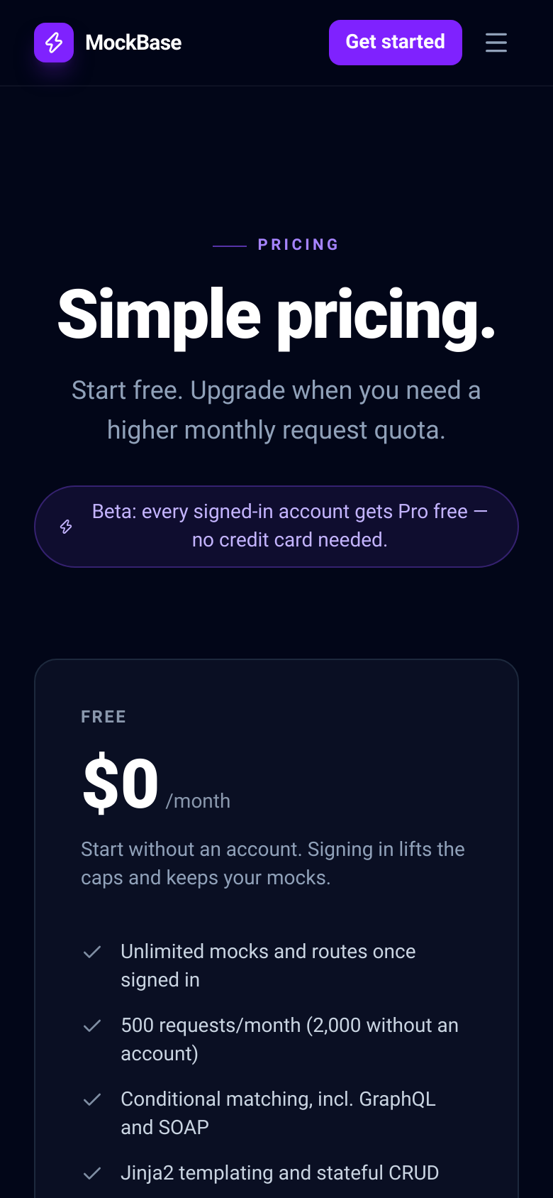 Pricing