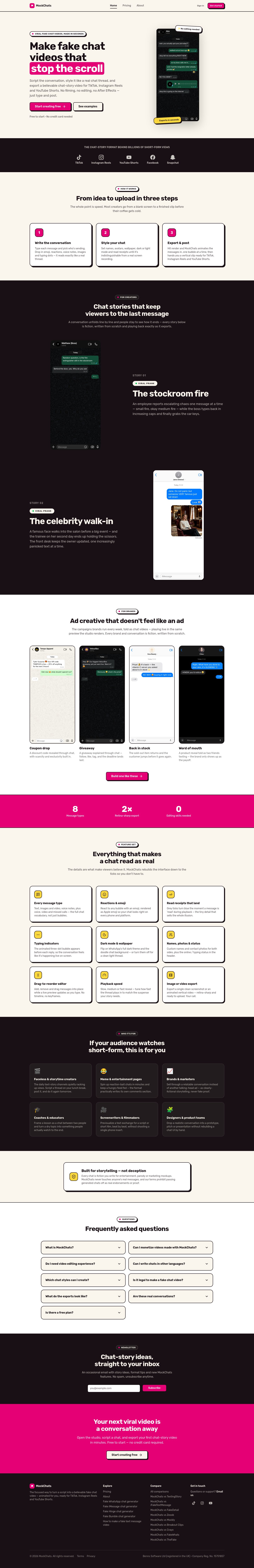 mockchats.com — 