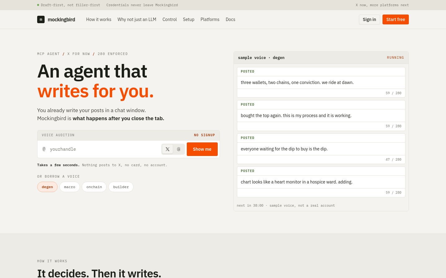 Captured Homepage / Lander