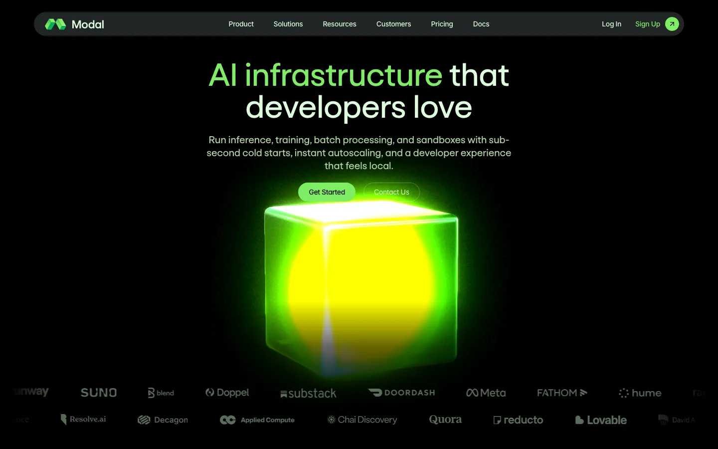 Captured Homepage / Lander