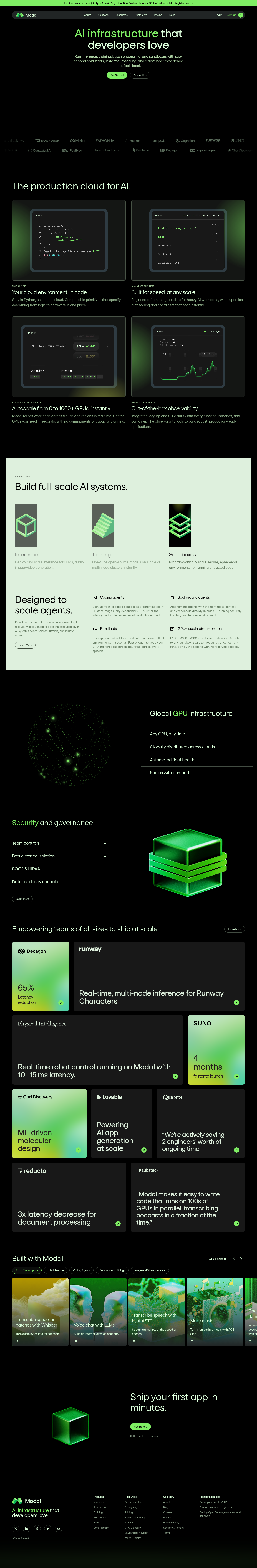 modal.com — The Trust Wall
