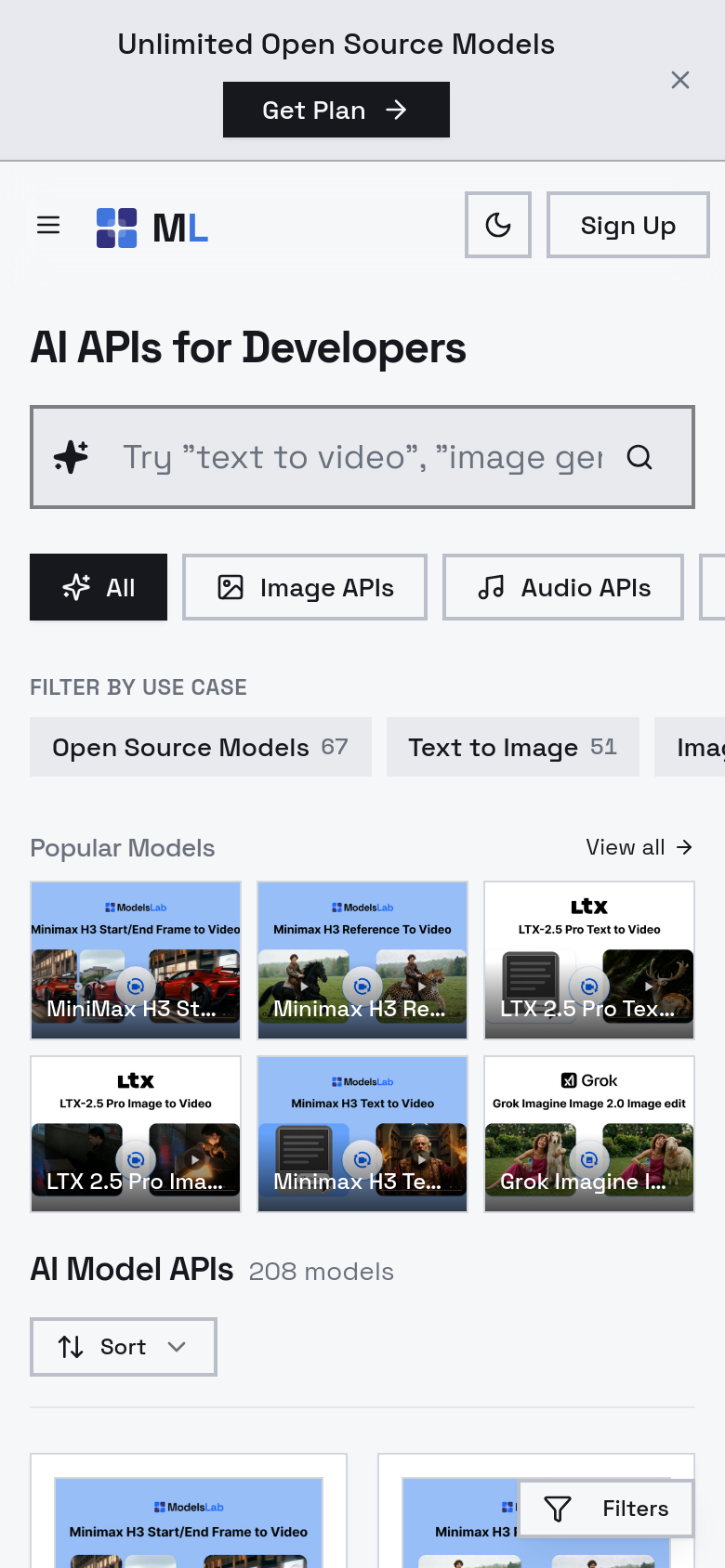 Homepage / Lander