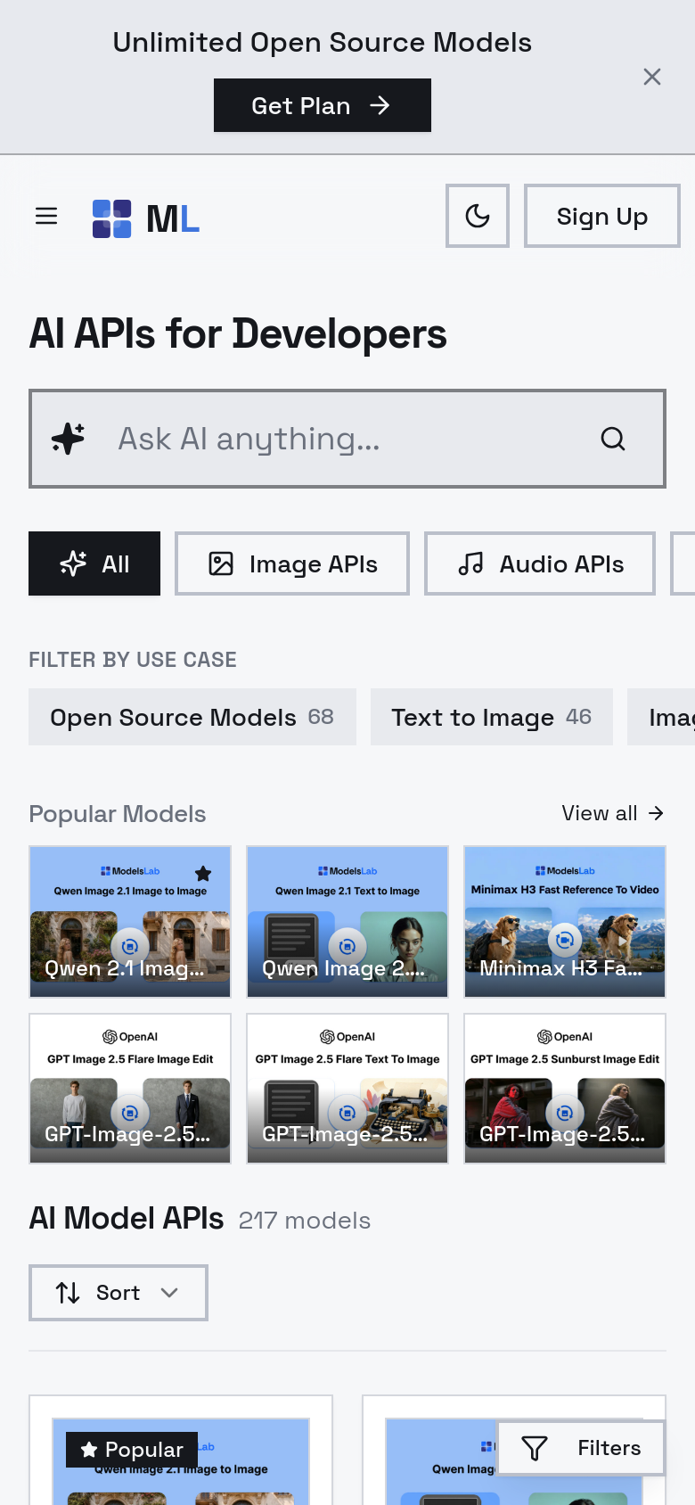 Homepage / Lander