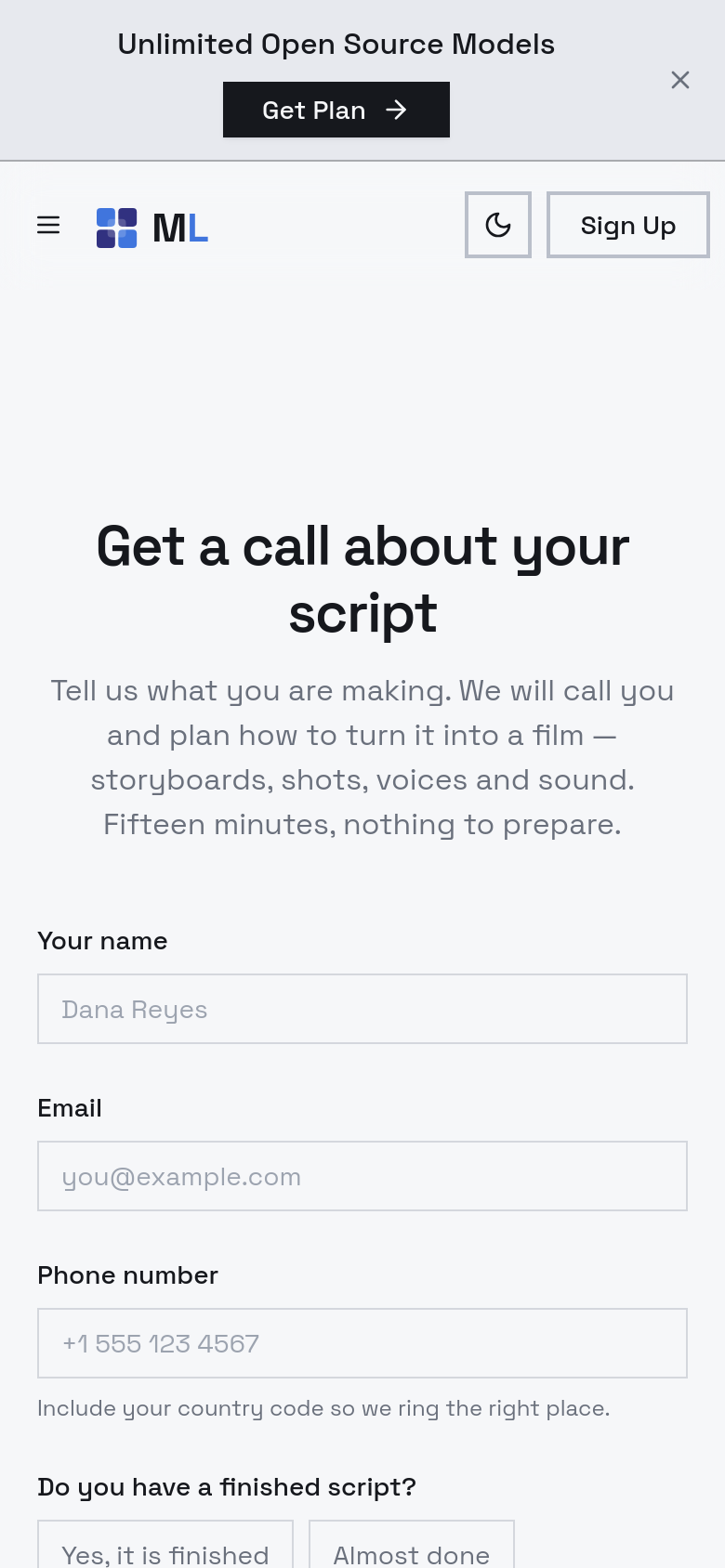 Book A Call
