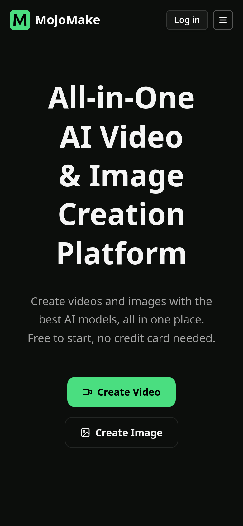 Homepage / Lander