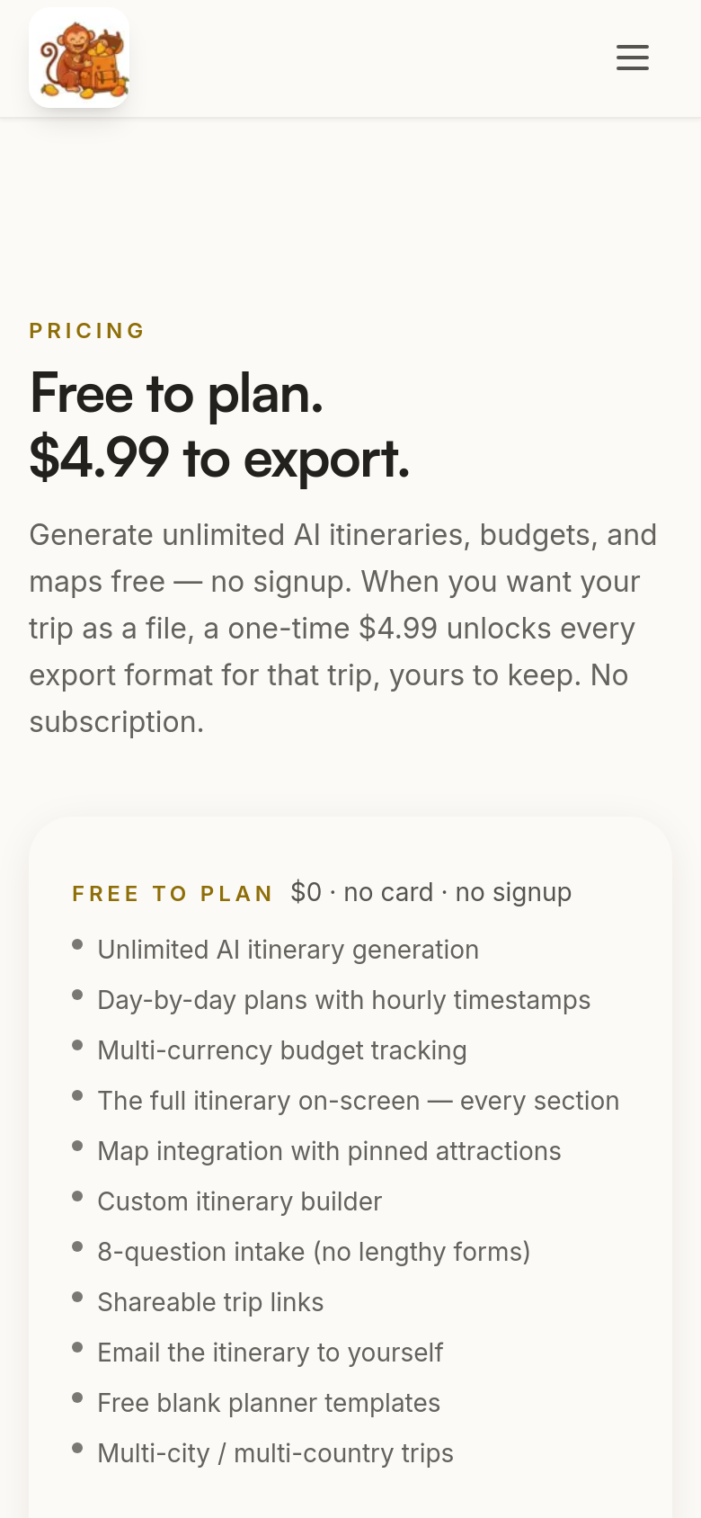 Pricing